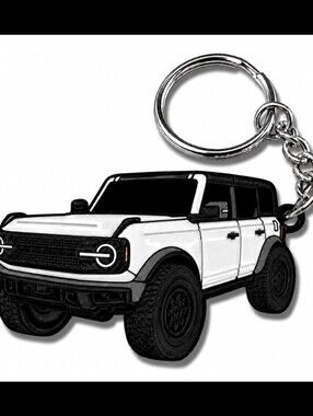 Ford Bronco 4 Door Keyring - NWOT